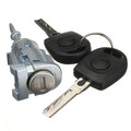 Complete 2 Keys Passenger Side Door Lock VW Front Left