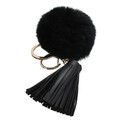 Keychain Tassel Keyring Fashion Handbag Ball Rabbit Car