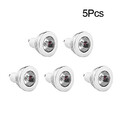 High Power Led Ac 85-265 V Rgb Gu10 Led Spotlight 5 Pcs 3w