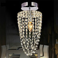 Modern Transparent Kitchen Ceiling Lamp Light Chrome Flush Mount Led