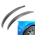 Kits Guard Wheel Carbon Fiber Lip Fender Flares 2Pcs Body Car