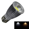 Warm White 7w 3200k Ac 100-240v Spot Lights Led E27 1xcob 6000-6500k