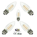 2800-3200k Candle Bulb E26/e27 Ondenn Warm White Ac 110-130 V