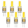 G4 Warm White 3000k/6000k Cool White Light Lamp 6pcs Bulb 3w