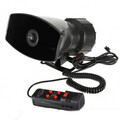 12V 60W Car Auto Siren Sounds PA System Tone Loud Horn Van Truck