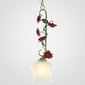 American Garden Lamp European Chandelier Lamp Flower Flowers Iron