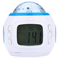 Alarm Lamp Projection Thermometer Clock Music Led Starry 3w