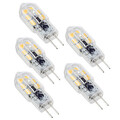 Warm White 5 Pcs Light G4 Cool White Decorative 3w 100 Smd Led Bi-pin Light