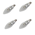 Smd Bulb 6000k Light 4pcs White 3w