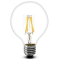 G80 Cob Ac 220-240 V Led Filament Bulbs E26/e27 Decorative 3.5