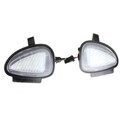 Golf GTI White Under MK6 VW Side Mirror LED Light Lamp