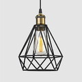 Fixture Garage Black Loft Light Max 60w Metal Pendant Lights Game Room Retro