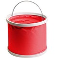 Oxford Cloth Portable Bucket Car Washing 9L Multi-functional Holding