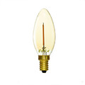 220v Imitation 1led 2200k-3000k E27 E26 Dimmable 100lm Candle Light