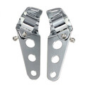 Chrome Bracket For Harley Turn Signal Motorcycle Headlight