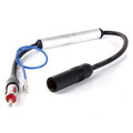 Male Female Car Antenna Radio AM Interface FM Amplifier Booster Signal