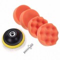 Sponge Car Polisher 3inch Pad Polishing Buffer Drill Adapter 7pcs