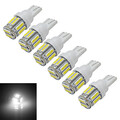 Led 12v 100 3w T10 Light 6pcs