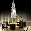 Classic Transparent Glass Light Chandelier 100