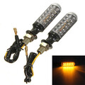 LEDs Universal Lights Turn Signals Motorcycle 12 Indicators Amber