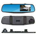 4.3 Inch HD 1080P Camera Car Camera DVR Rear View Mirror Reversing Back