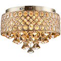 Chandelier Shape Lights Crystal Gold Diamond