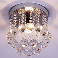 Crystal Mini Style K9 Chandelier Flush Mount Modern