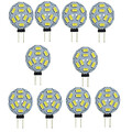 Warm White 400-450lm Smd5730 Dc12v 9led G4 10pcs Led Bi-pin Light