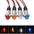 Pilot Panel 12V 24V LED Dashboard Indicator Warning light Car Boat 12mm