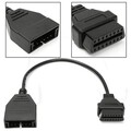 OBD2 Adapter Cable OBD1 Car Diagnostic Scanner Pin 16 PIN Convertor