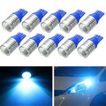 Ice Blue Replacement 10pcs Interior Exterior T10 3W Bulb Light LED Car