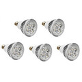 Cool White Natural Warm Led Spotlight 6w 5pcs Ac 220-240v 500lm E14