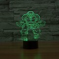 Amazing Color-changing 3d Illusion 100 Table Lamp Shape Led