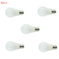 E27 220v 5pcs Led Globe Bulbs Led 7w Light Bulbs 900lm