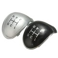 Speed Black Chrome Gear Stick Ford Fiesta Focus Cap Cover knob Replacement