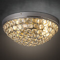 Crystal Black Hallway Balcony Dining Room Classic Metal Shade Bedroom Ceiling Lights