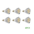 Ac 220-240 4w Led Spotlight 6 Pcs Gu10 Warm White Cool White E14 Ac 110-130 V