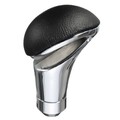 Aluminum Universal Automatic Gear Manual Car Leather Stick Shift Shifter Lever Knob