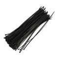 Tie Cable Cord 12inch Network Strap Pack Wire Black Nylon Zip