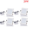 40pcs Warm White Smd Ac 85-265v Downlights 4pcs 20w Cool White