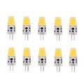 220-240 G4 Cob 100 10 Pcs 2w Led Corn Lights Warm White