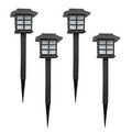 Light Solar Lawn Lamp Stake Set Garden Color Changing