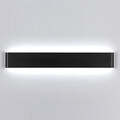 36w Wall Sconces Super Indoor Long White Light Black