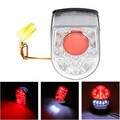 Tail Brake Stop Turn Signal Light License Plate Lamp Universal Motorcycle LED Rear 12V