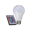 High Power Led Ac 85-265v Rgb E27 15w Remote-control 1 Pcs