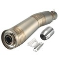 Motorcycle Street Bike Titanium Racing Exhaust Muffler Pipe Silencer Slip on 38-51mm