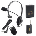 Wireless Microphone Clip-on MIC Headset transmitter Mini