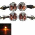 Lights Indicators Universal Mini Front Retro Motorcycle Turn Signals Abmer