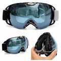 Snowboard Ski Goggles UV Dual Lens Motorcycle Racing Goggles Anti-Fog