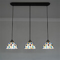 Light Fixture Pendant Lights Retro Shell Living Room Inch